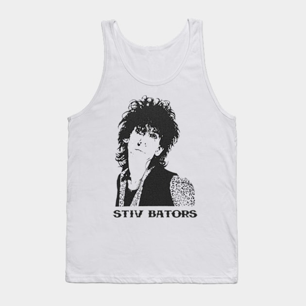 Stiv Bators Tank Top by CosmicAngerDesign